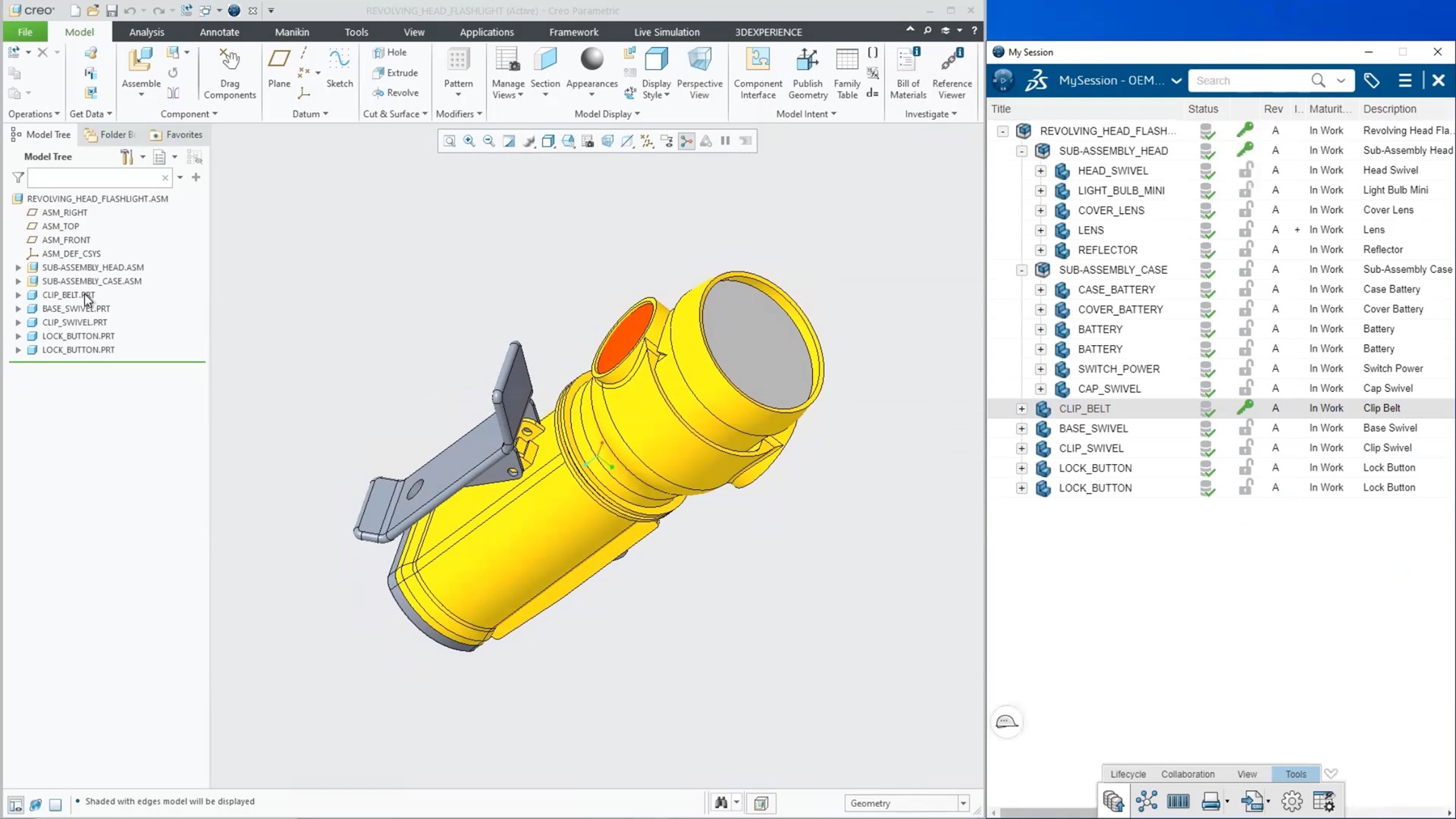 Creo Parametric 透過 PowerBy 連接 3DEXPERIENCE 產品資料
