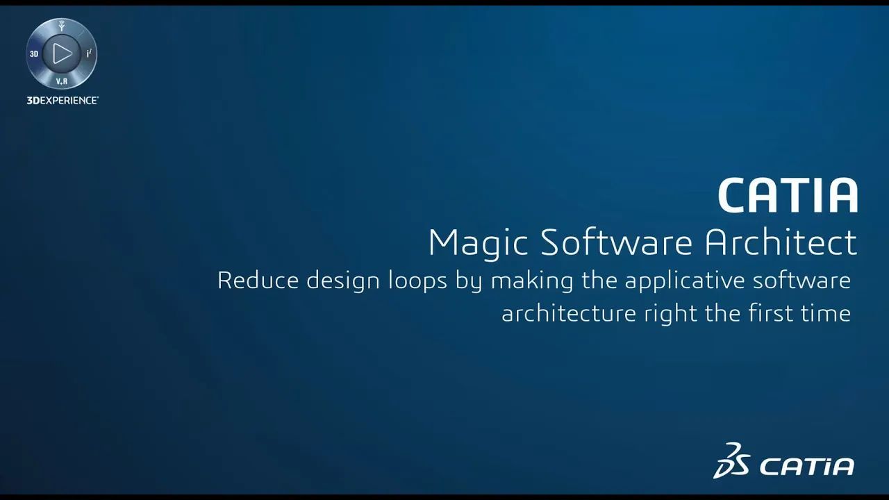 達梭系統 CATIA Magic Software Architect 官方產品視覺